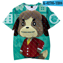 Load image into Gallery viewer, 2020 Animal Crossing 3D Printed Children t shirt Fashion Spring/Summer Short Sleeve tshirt Harajuku streetwear for kids