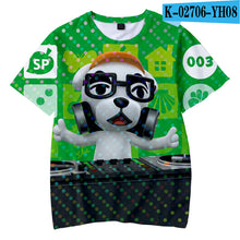 Load image into Gallery viewer, 2020 Animal Crossing 3D Printed Children t shirt Fashion Spring/Summer Short Sleeve tshirt Harajuku streetwear for kids