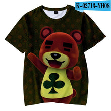 Load image into Gallery viewer, 2020 Animal Crossing 3D Printed Children t shirt Fashion Spring/Summer Short Sleeve tshirt Harajuku streetwear for kids