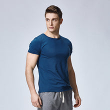 Load image into Gallery viewer, TJWLKJ 2019 Streetwear Solid Men's Cotton T-shirt Oversized Sports Fitness Breathable T Shirt Casual Tshirt Camisetas Hombre
