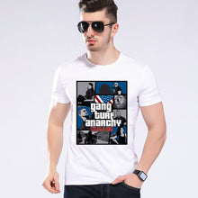 Load image into Gallery viewer, Men's Funny animals T Shirt Cartoon Cool Pig Top Brand New Coming Shirt Customized Short sleeves boy Tees Shirt Moe Cerf 2D-18#